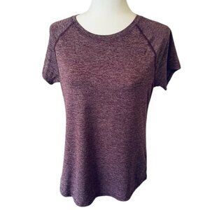 C9 Champion Women's Short Sleeve Soft T-Shirt Dark Berry Purple Size M